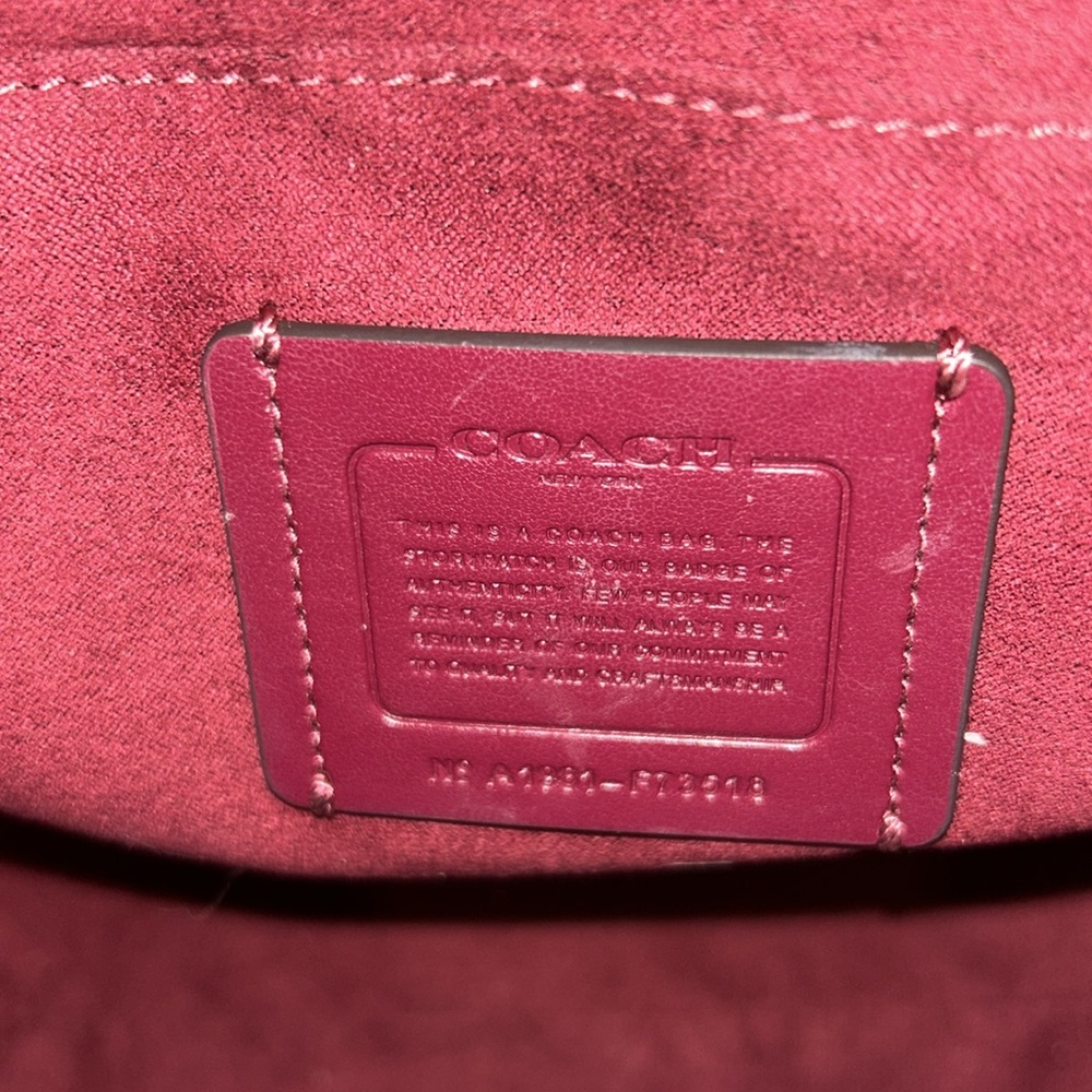 Coach Zoe Carryall in colorblock jasmine - Picture 6 of 6